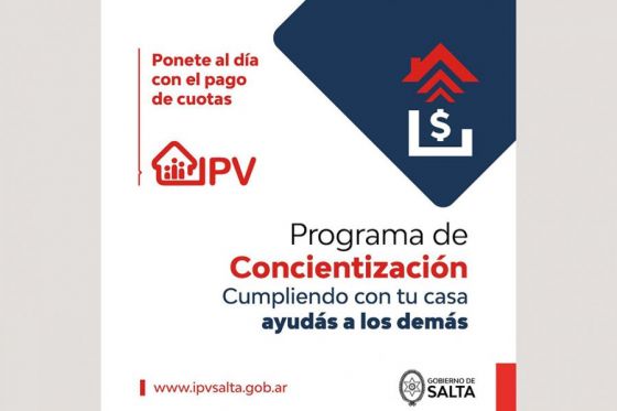 El IPV lanza un programa de concientización para refinanciar deudas