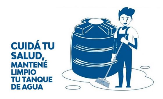 Recuerdan la importancia de limpiar los tanques de agua y las cisternas