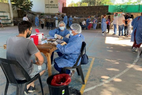 Se realizó una Feria Saludable en el centro de salud de San Lorenzo