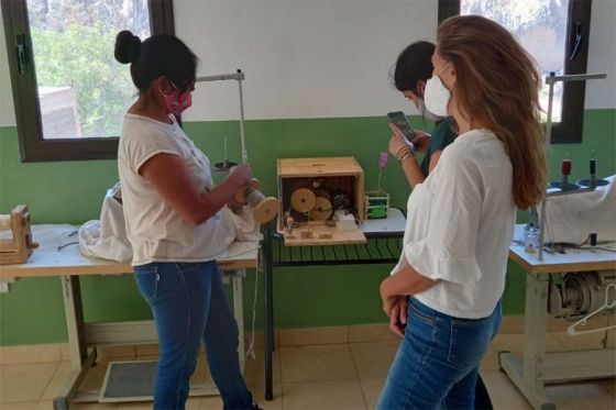 Mujeres artesanas de Iruya pusieron en marcha su propio taller textil