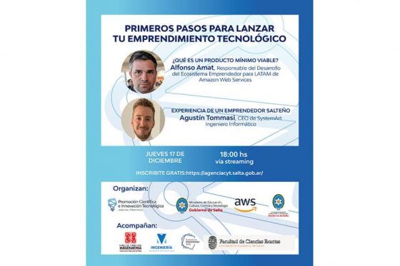 Brindarán disertación virtual para emprendedores tecnológicos