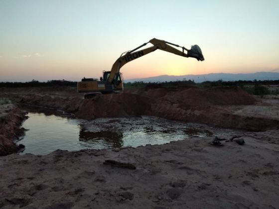 Culminaron las obras de encauzamiento y limpieza del río Dorado