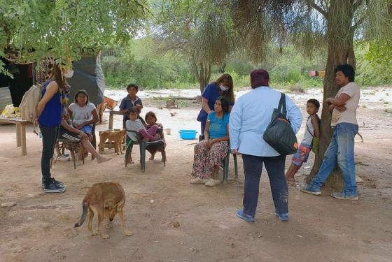 Autoridades de Salud recorrieron localidades del departamento San Martín