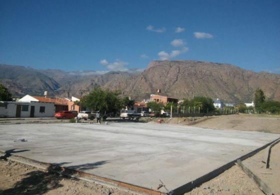 En Cafayate se levanta un centro modular sanitario