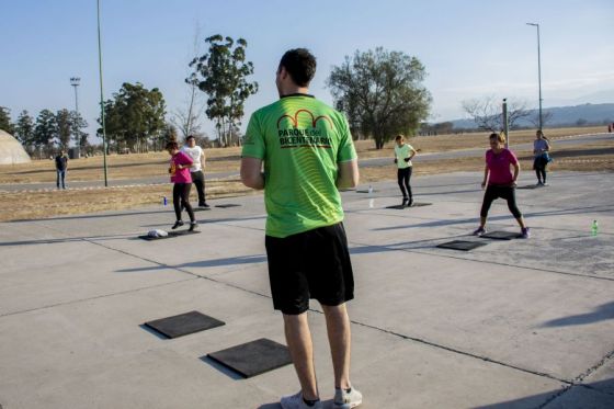 Actividades deportivas y recreativas en los Parques Urbanos