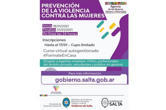 Nuevo curso autogestionado sobre prevención de la Violencia contra las Mujeres