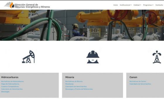 Nueva plataforma web para facilitar los trámites online en la Dirección General de Recursos Energéticos y Mineros