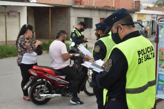 Intenso operativo de Protección Ciudadana en barrios de la Capital