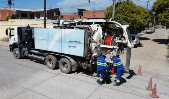 Aguas del Norte realizó trabajos en más de diez barrios de la ciudad