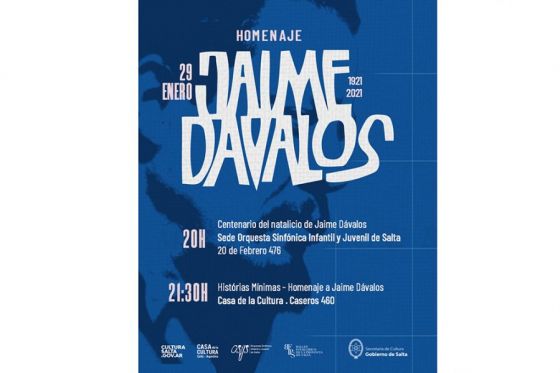 La Secretaría de Cultura rinde Homenajes a Jaime Dávalos