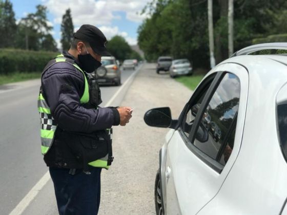 Seguridad Vial fiscalizó más de 15.800 vehículos el fin de semana