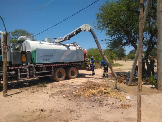 Regularizaron el abastecimiento de agua en La Junta y en Misión La Paz