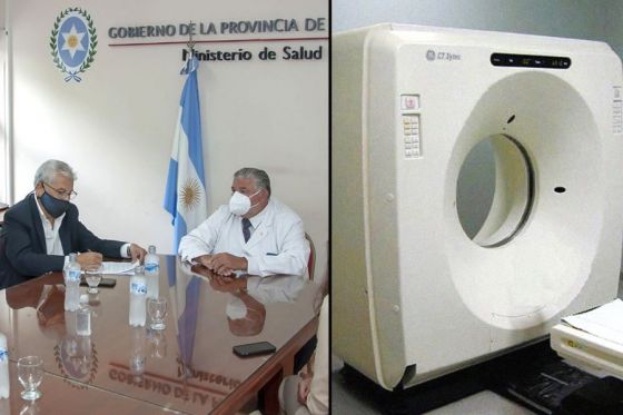 El hospital Señor del Milagro amplió su equipamiento con un tomógrafo