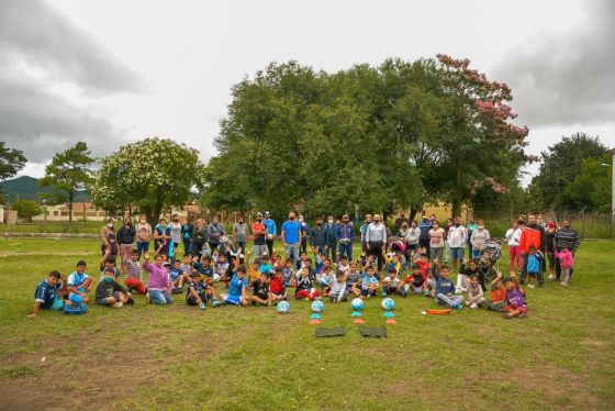 El Gobierno acompaña el desarrollo de las actividades sociodeportivas del Club Castañares Unidos