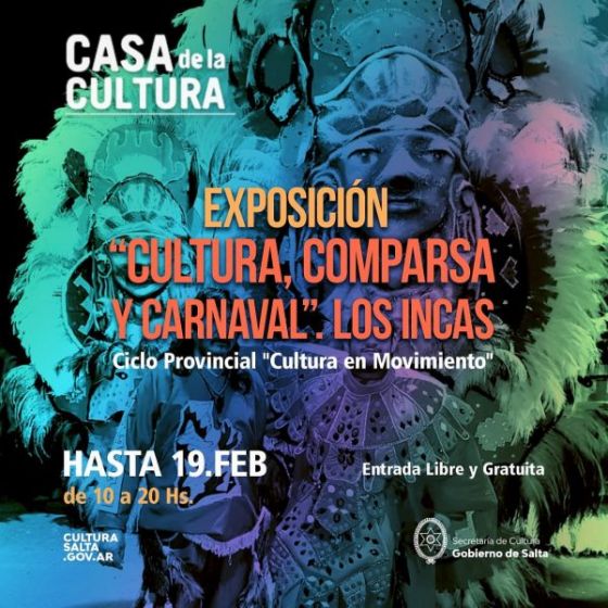 Muestra “Cultura, Comparsa y Carnaval” en la Casa de la Cultura