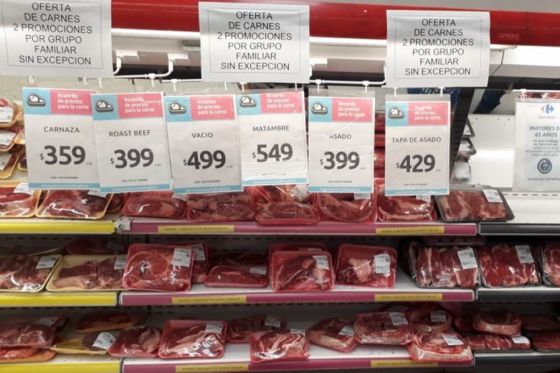 Defensa del Consumidor controla el cumplimiento de cortes de carne económicos en supermercados