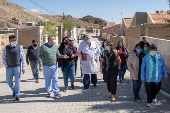 Autoridades sanitarias recorrieron establecimientos de salud en Los Andes