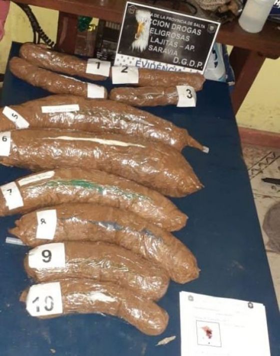 Exitoso operativo contra el narcotráfico en Las Lajitas