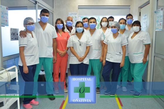 El hospital Oñativia brinda asistencia integral a pacientes COVID con equipos exclusivos