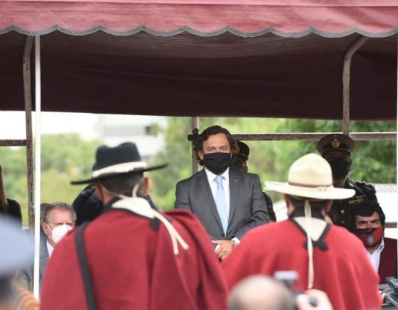 El gobernador Sáenz rindió homenaje a los héroes de la Batalla de Salta