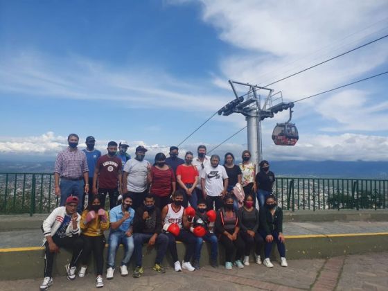 Jornada deportiva con el Centro Integrador de Boxeo de Guachipas