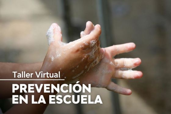 Taller virtual sobre prevención de COVID-19 en ámbitos escolares