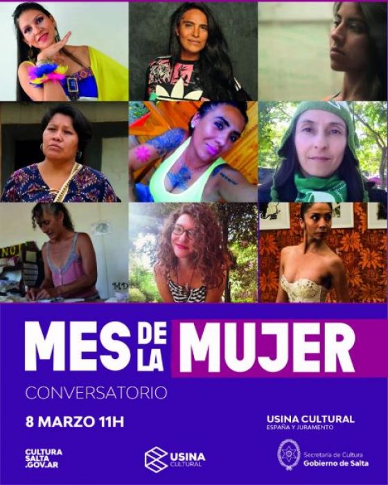 Cultura organiza un Conversatorio para el Día Internacional de la Mujer