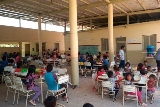 La asistencia alimentaria en 30 escuelas del Chaco salteño fortaleció la integridad nutricional de cientos de niños