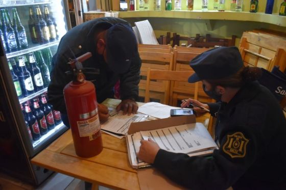 Clausuras e infracciones en controles de seguridad sanitaria