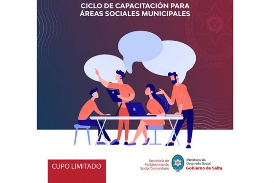 Ciclo de capacitación para referentes municipales de las áreas sociales