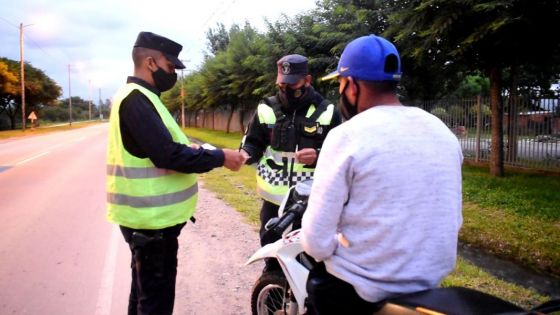 Intenso trabajo de seguridad en zona oeste alta