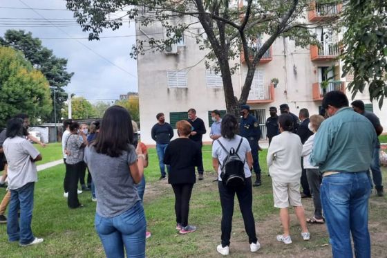 Trabajan en la rediagramación del servicio de seguridad en barrio Don Emilio