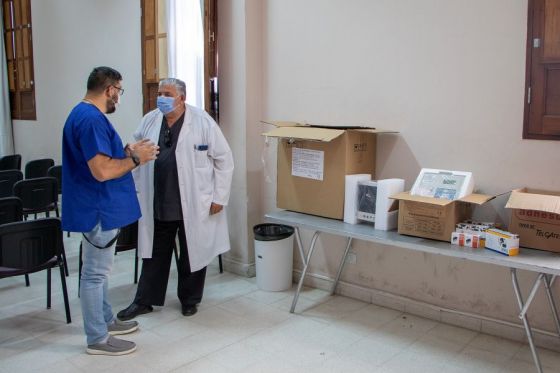 El hospital Señor del Milagro recibió nuevos equipamientos para la guardia clínica