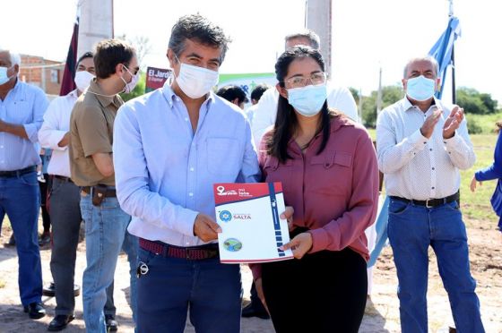 En El Jardín 90 familias recibieron su terreno con infraestructura básica