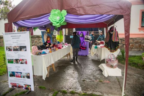 Se realizó la exposición y venta de los talleres de laborterapia