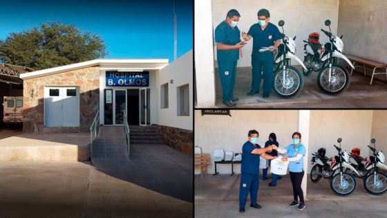 El hospital de Seclantás incorporó dos nuevas motos tipo enduro