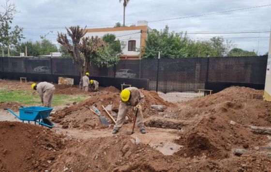 Iniciaron obras en el hospital de Joaquín V. González