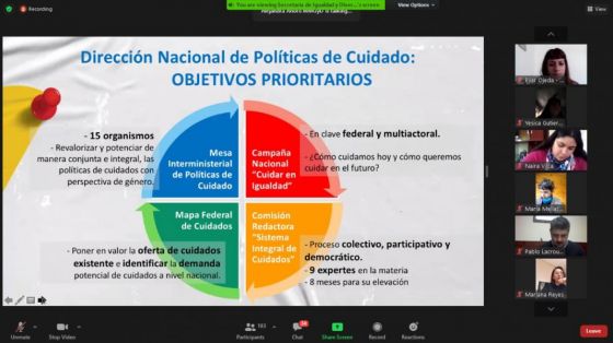 Salta se suma a la campaña nacional “Cuidar en Igualdad, necesidad, derecho, trabajo”