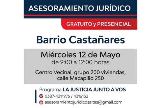 Vecinos de Castañares recibirán asesoramiento jurídico gratuito