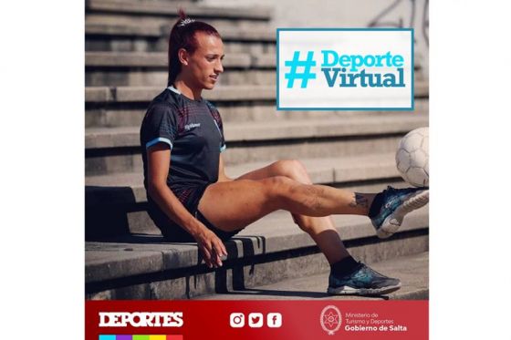 Deporte Virtual con la futbolista Mara Gómez