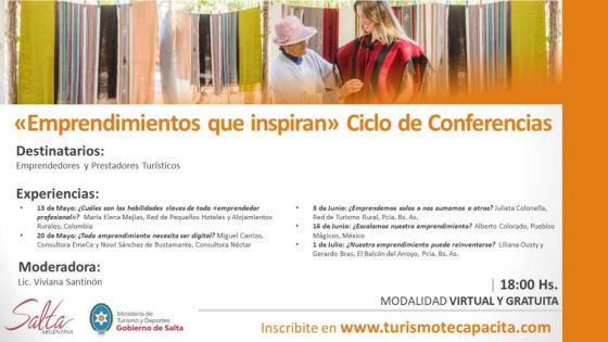 Inicia hoy el ciclo de conferencias “Emprendimientos que inspiran”