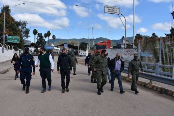 Trabajo integral para reforzar la seguridad en el paso internacional de Salvador Mazza