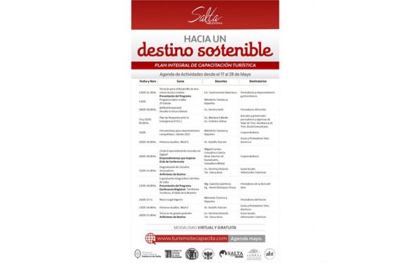 Continúan las actividades gratuitas de formación destinadas al sector turístico