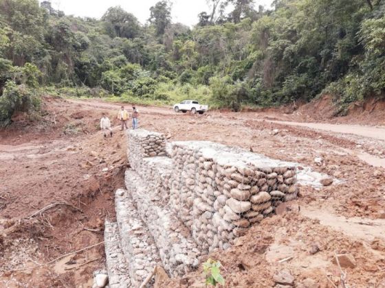 Vialidad realiza tareas de mantenimiento en Isla de Cañas y Orán