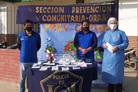 Concientizaron sobre el cumplimiento de las medidas de bioseguridad en el norte provincial