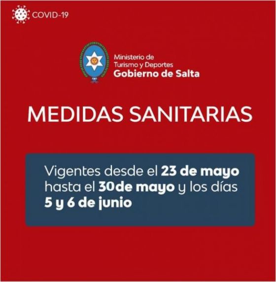 Medidas sanitarias para el sector turístico y deportivo