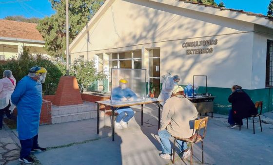 Se realizaron más de 1200 hisopados en los centros de testeo durante el fin de semana y los feriados