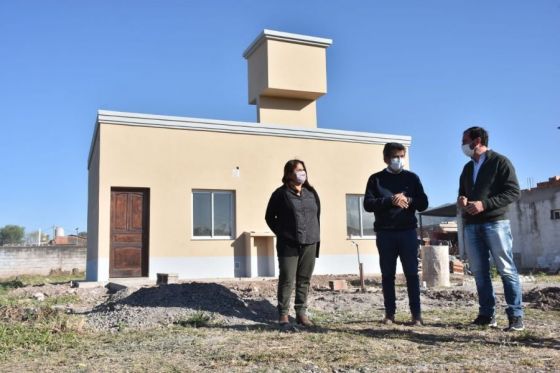 El IPV construye casas y avanza con proyectos en el departamento Chicoana