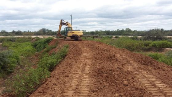 Los trabajos de defensa en el Pilcomayo se encuentran en la etapa final