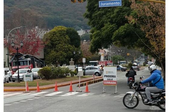 Desvíos de líneas por obras en avenida Bicentenario de la Batalla de Salta y Juramento